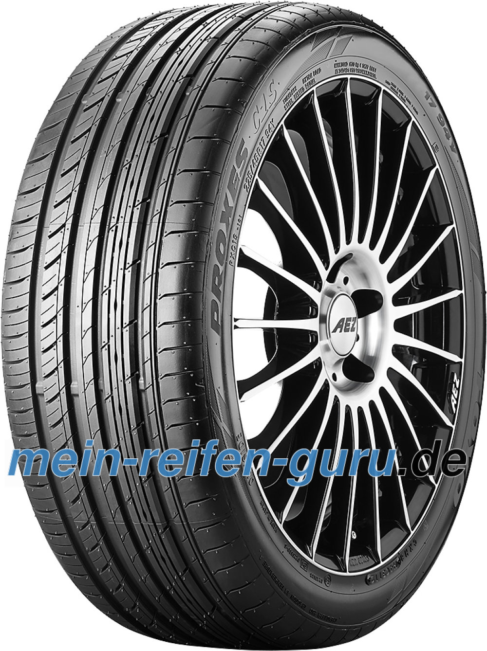 Toyo Proxes C1S 215/45 R17 91W XL - mein-reifen-guru.de 