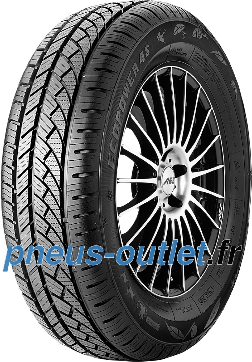 Tristar Ecopower 4S ( 235/45 R17 97W XL , avec protège-jante (MFS) ) Tristar Ecopower 4S ( 235/45 R17 97W XL , avec protège-jante (MFS) )