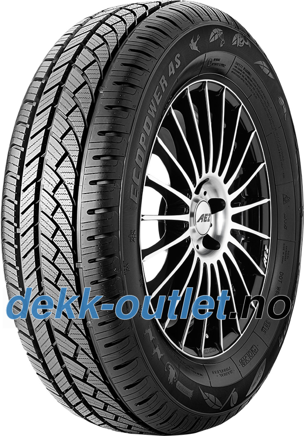 Tristar Ecopower 4S ( 205/55 R16 91V , med felgbeskyttelse (MFS) ) Tristar Ecopower 4S ( 205/55 R16 91V , med felgbeskyttelse (MFS) )