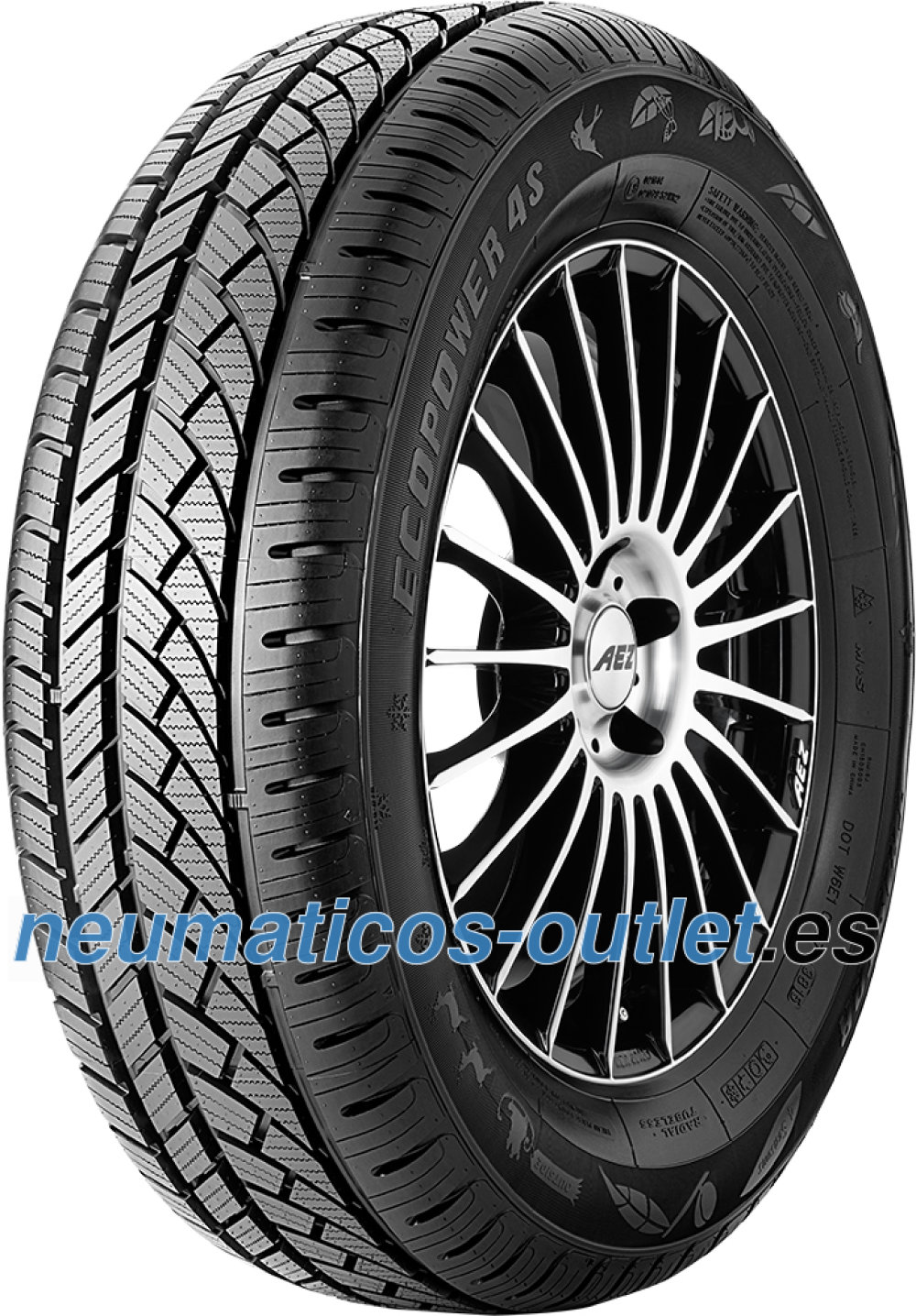 Tristar Ecopower 4S ( 215/50 R17 95W XL , con protector de llanta (MFS) ) Tristar Ecopower 4S ( 215/50 R17 95W XL , con protector de llanta (MFS) )
