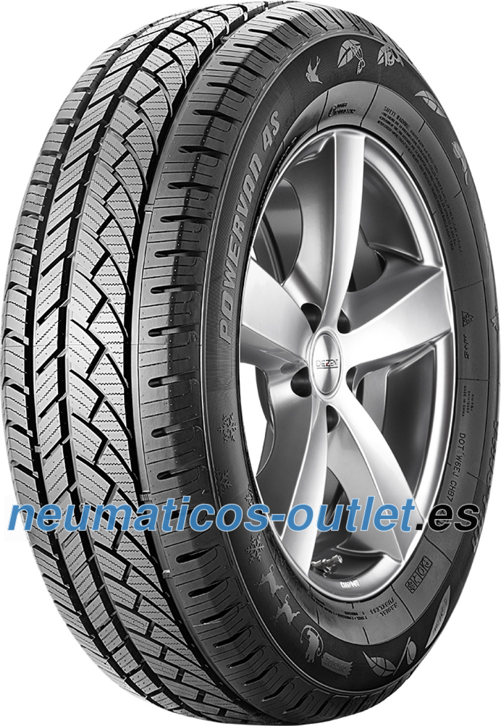 Tristar Powervan 4S ( 195/60 R16C 99/97H , con protector de llanta (MFS) ) Tristar Powervan 4S ( 195/60 R16C 99/97H , con protector de llanta (MFS) )