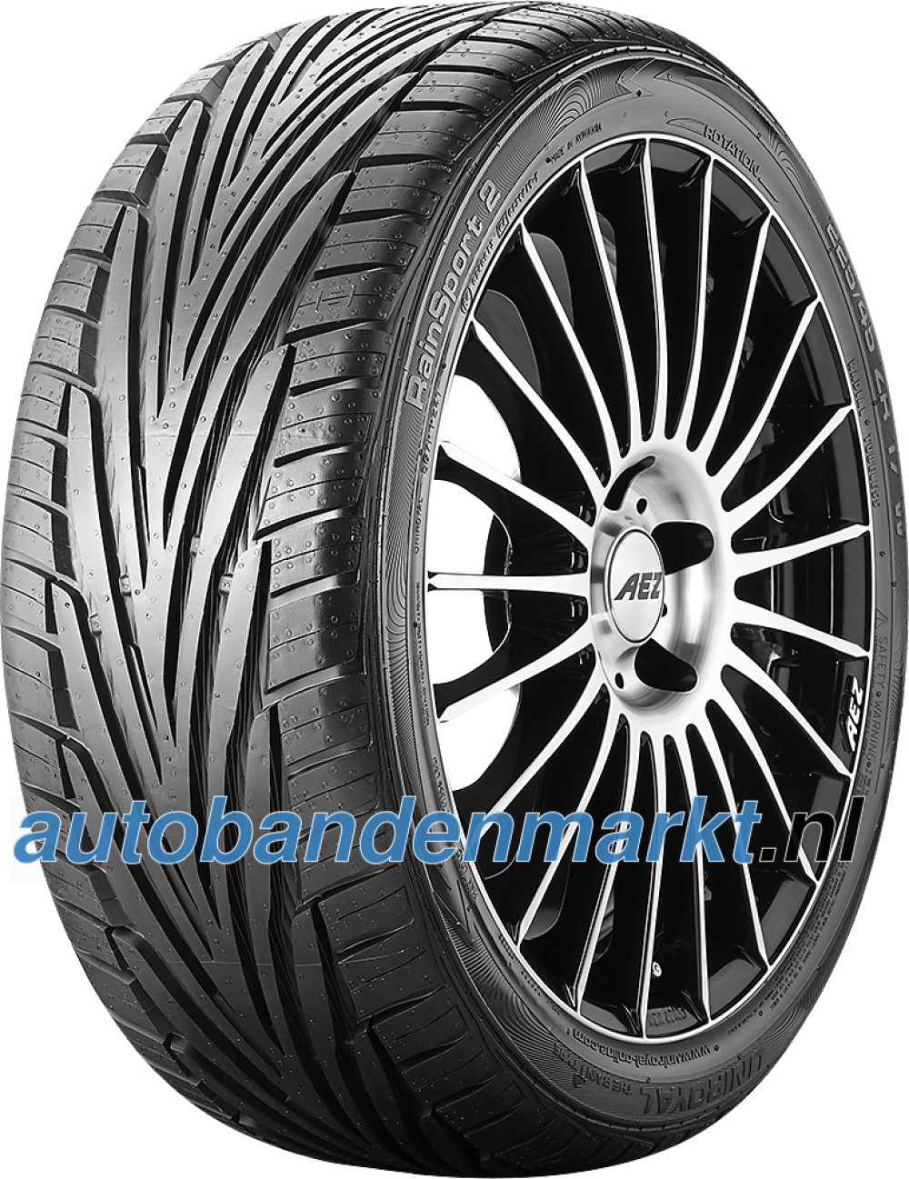 Afbeelding van Uniroyal RainSport 2 ( 255/40 ZR17 94W met velgrandbescherming )