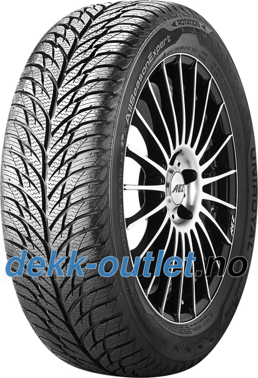 Uniroyal All Season Expert ( 235/65 R17 108V XL SUV, med felgkant ) Uniroyal All Season Expert ( 235/65 R17 108V XL SUV, med felgkant )
