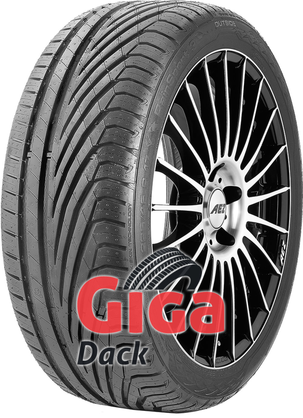Uniroyal RainSport 3 ( 225/50 R17 94Y med fälgskydd ) Uniroyal RainSport 3 ( 225/50 R17 94Y med fälgskydd )