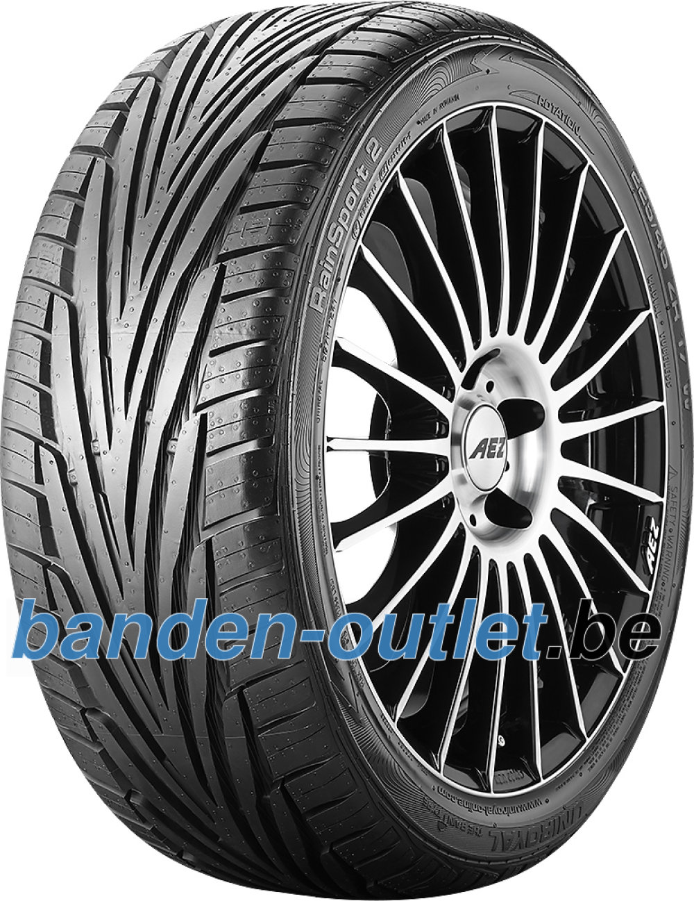 Uniroyal RainSport 2 ( 255/40 ZR17 94W met velgrandbescherming ) Uniroyal RainSport 2 ( 255/40 ZR17 94W met velgrandbescherming )