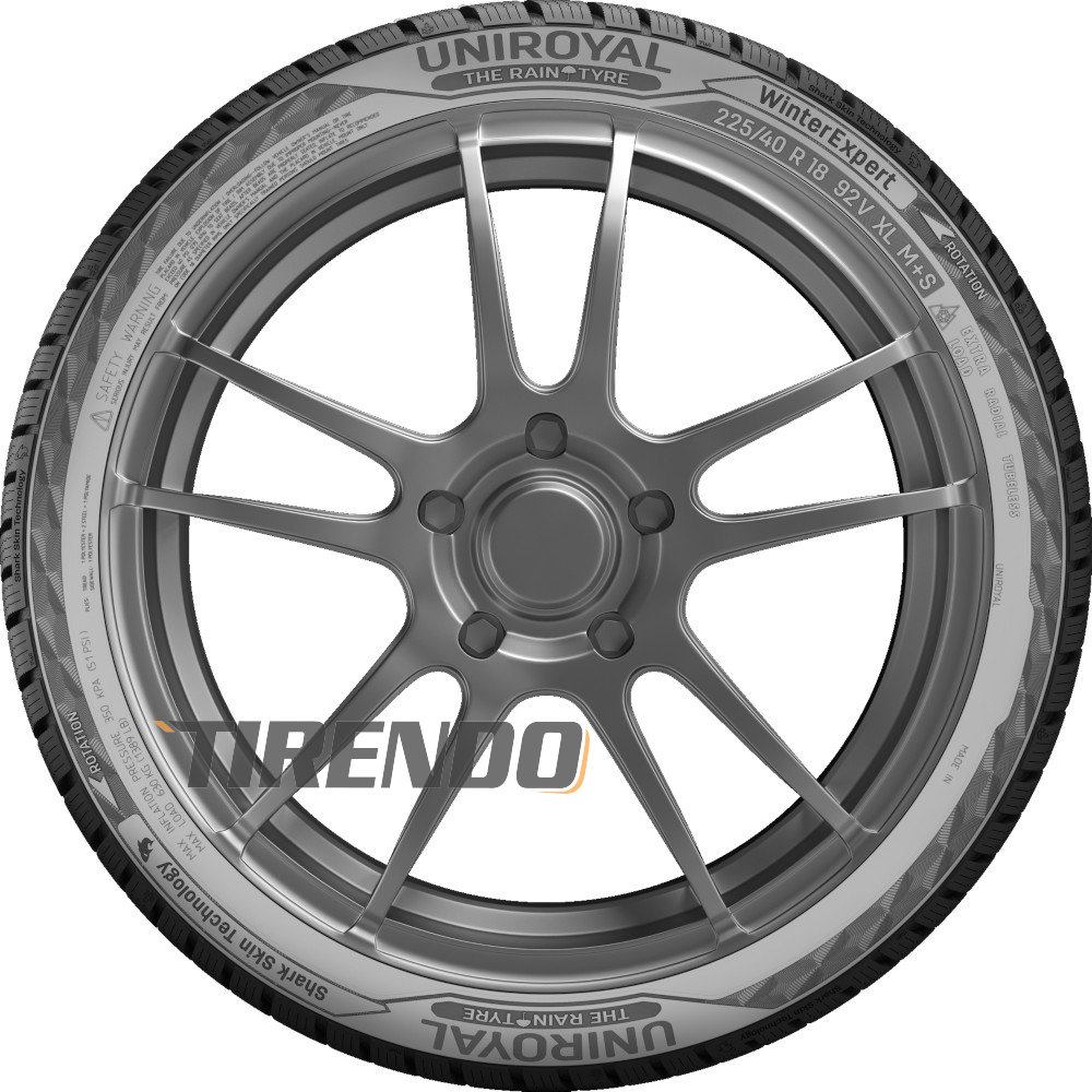Uniroyal Winterexpert 235/55 R18 104V XL Evc, Mit Felgenrippe