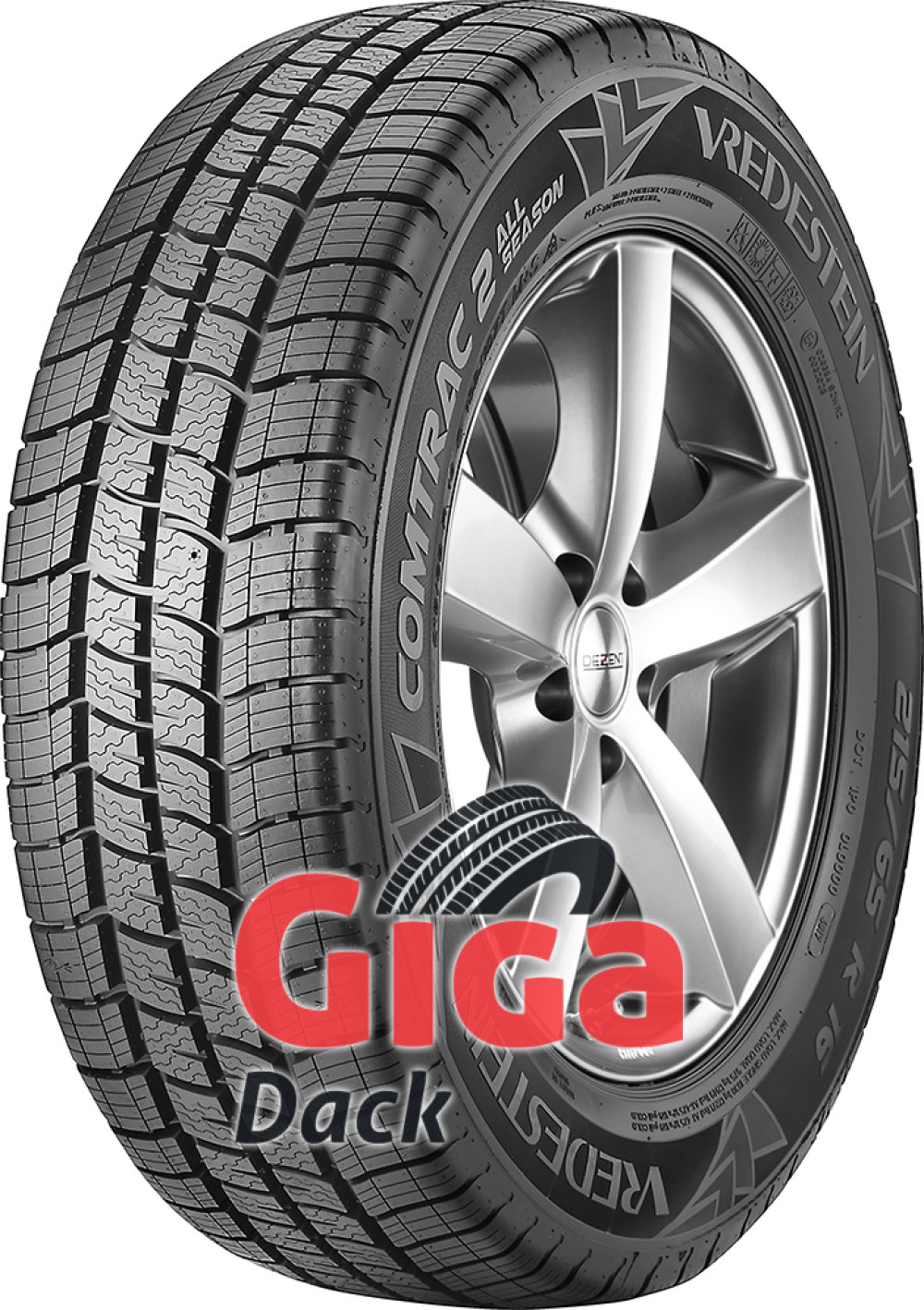 Vredestein Comtrac 2 All Season ( 195/65 R16C 104/102T ) Vredestein Comtrac 2 All Season ( 195/65 R16C 104/102T )