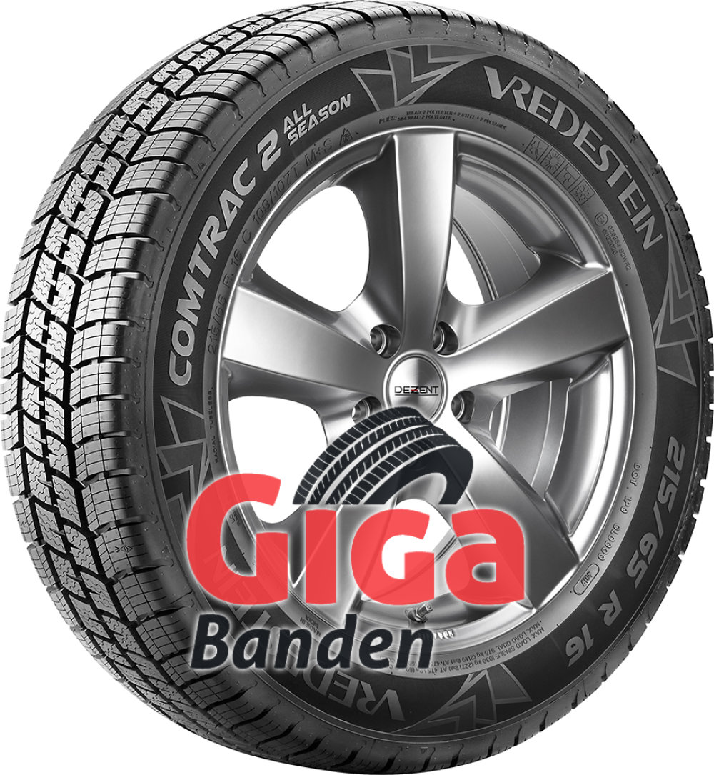 Vredestein Comtrac 2 All Season 205/70 R15 106/104R voor een scherpe