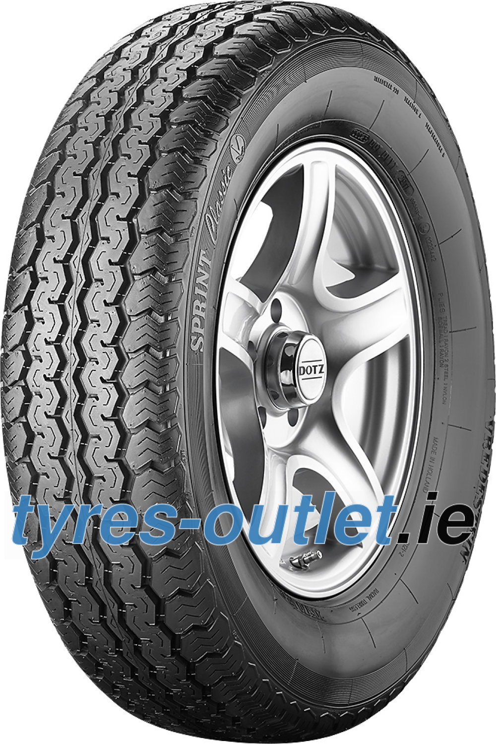 Vredestein Sprint Classic ( 6.40 R13 87S WW 20mm ) Vredestein Sprint Classic ( 6.40 R13 87S WW 20mm )