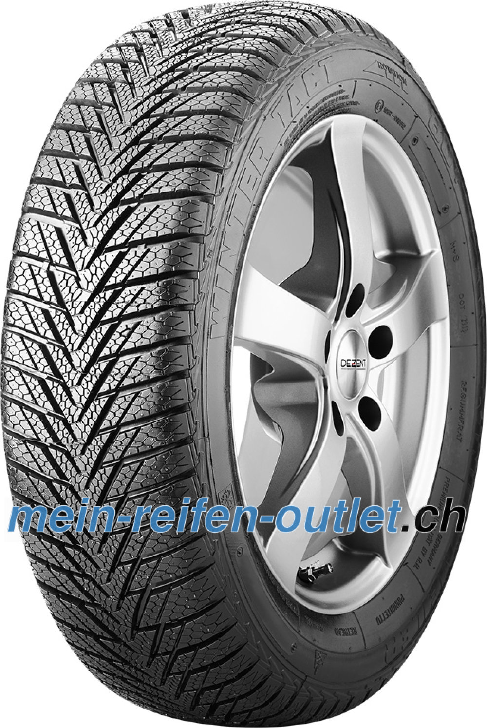 Winter Tact WT 80+ ( 165/70 R14 81T , runderneuert ) Winter Tact WT 80+ ( 165/70 R14 81T , runderneuert )