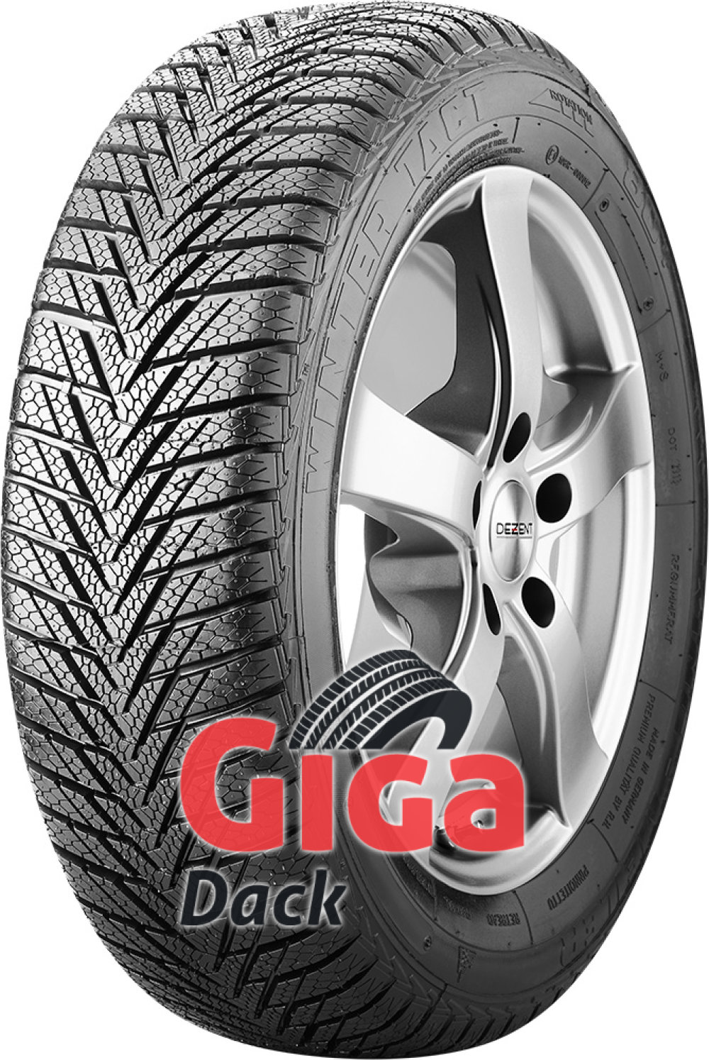 Winter Tact WT 80+ ( 185/60 R14 82T , regummerad ) Winter Tact WT 80+ ( 185/60 R14 82T , regummerad )