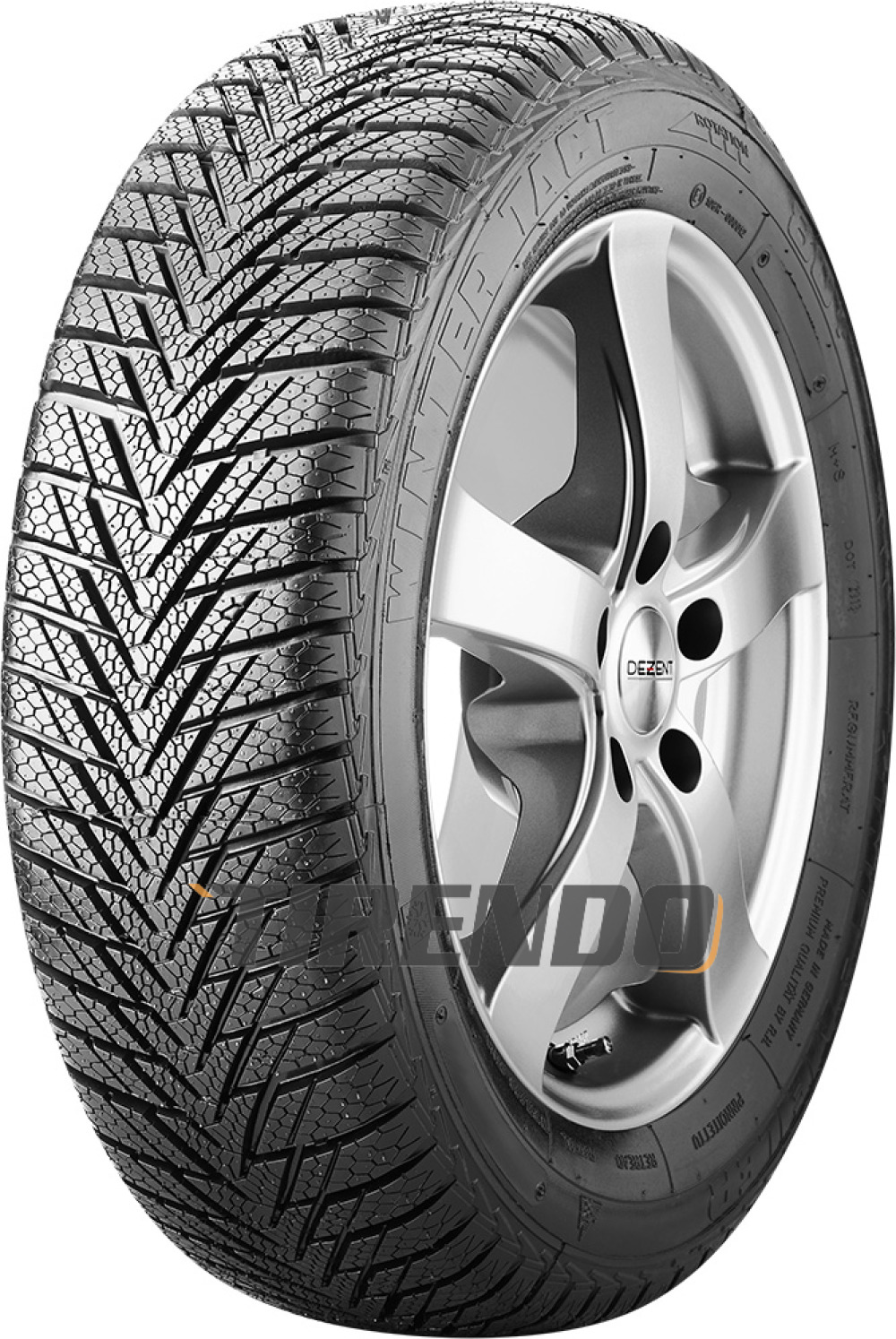 Winter Tact WT 80+ ( 185/60 R14 82T regummerad )