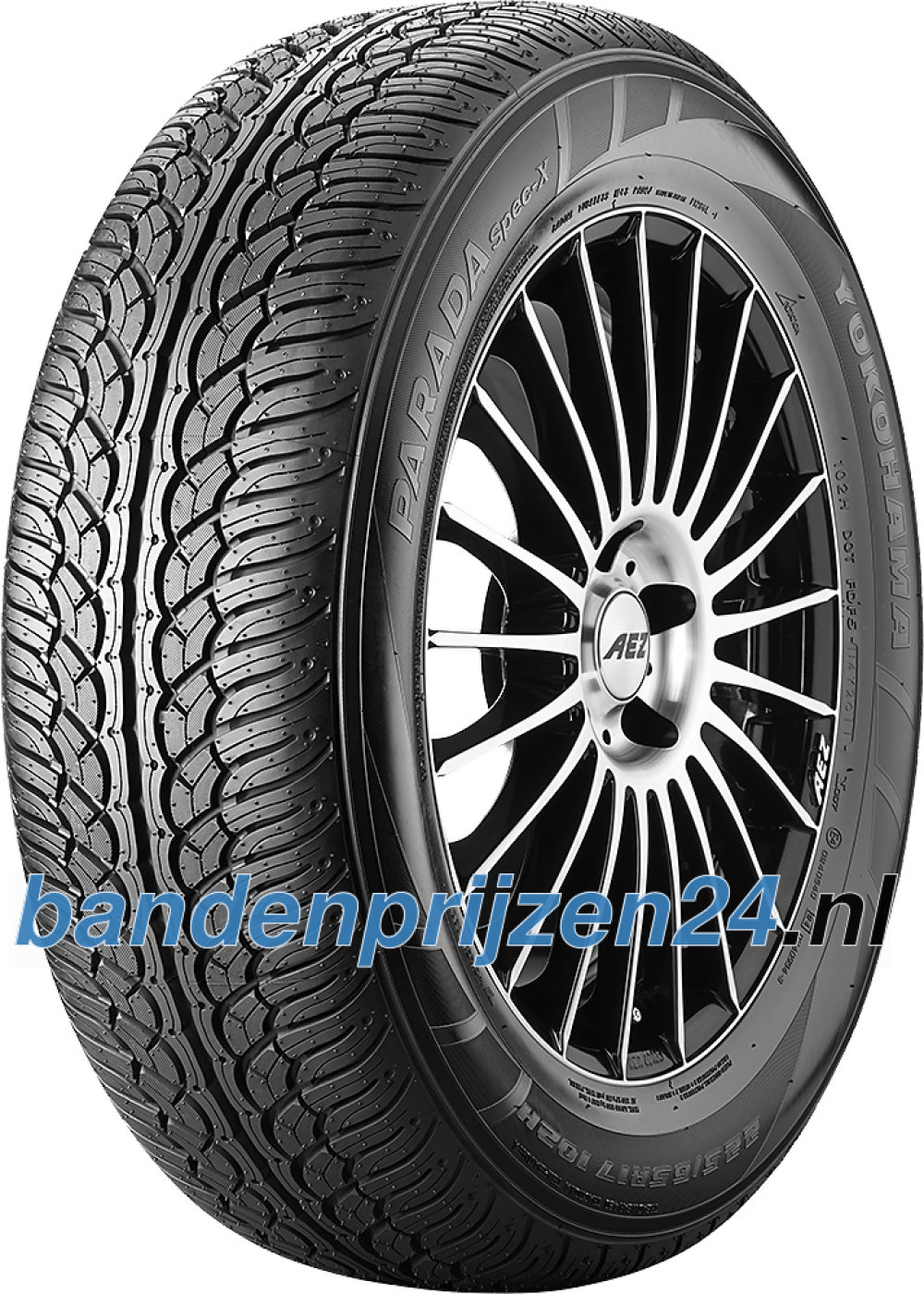 Yokohama PARADA Spec-X (PA02) ( 255/30 R22 95V XL ) Yokohama PARADA Spec-X (PA02) ( 255/30 R22 95V XL )