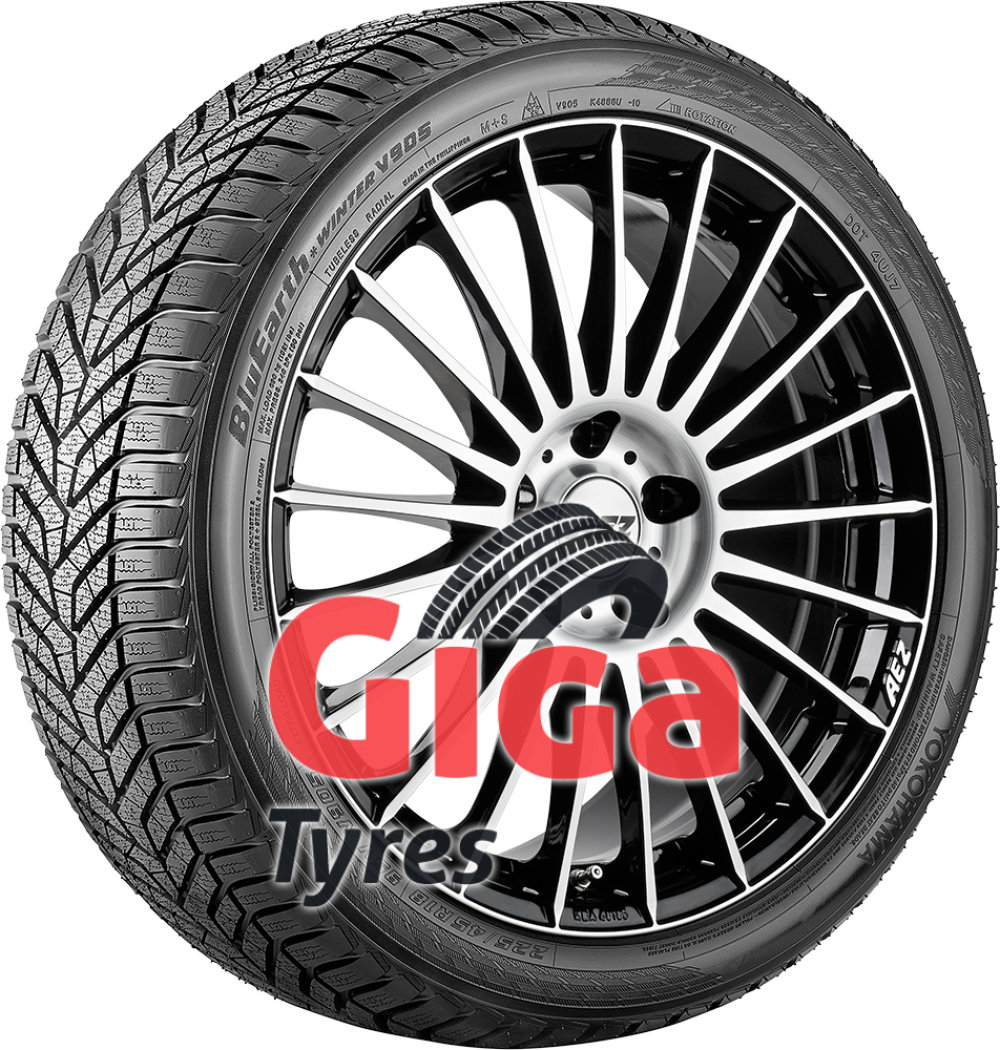 Buy Yokohama BluEarth-Winter (V905) 245/45 R19 102W Online @ Giga-tyres ...