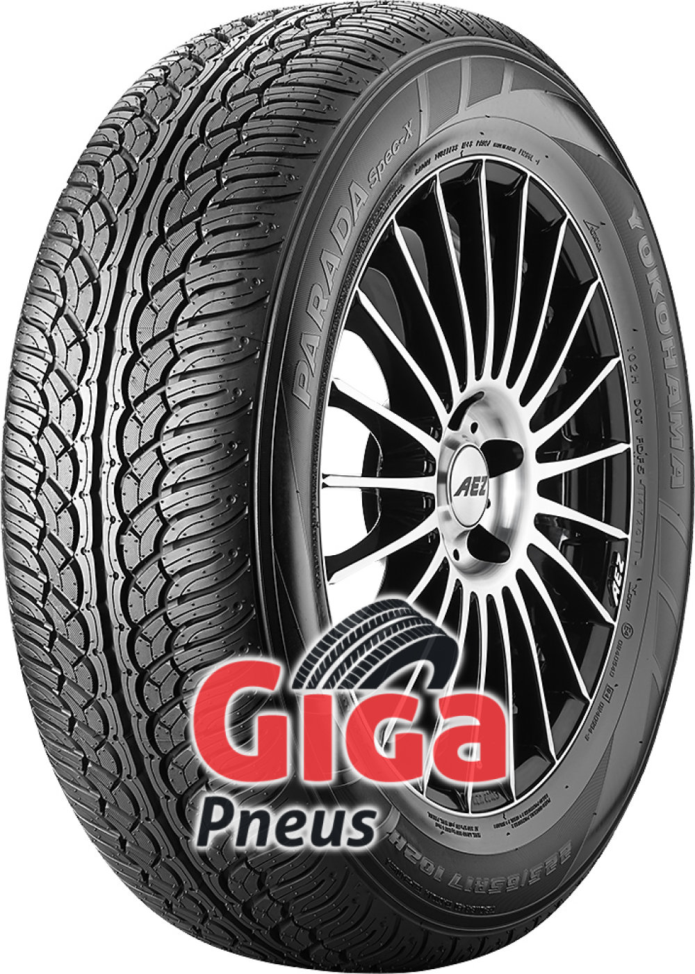 Yokohama PARADA Spec-X (PA02) ( 285/45 R22 114V XL ) Yokohama PARADA Spec-X (PA02) ( 285/45 R22 114V XL )