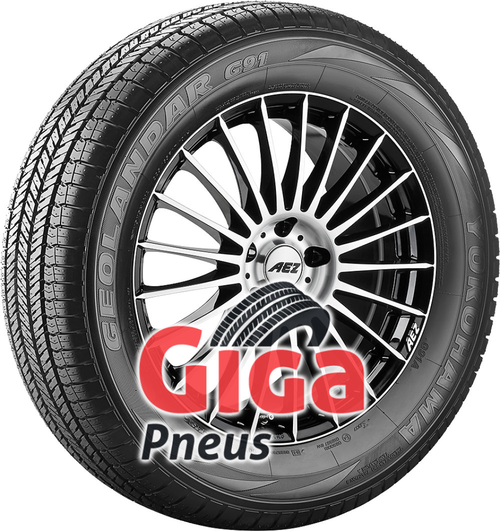 Achetez des pneus Yokohama Geolandar H/T (G91A) 225/65 R17 102 H à bon ...