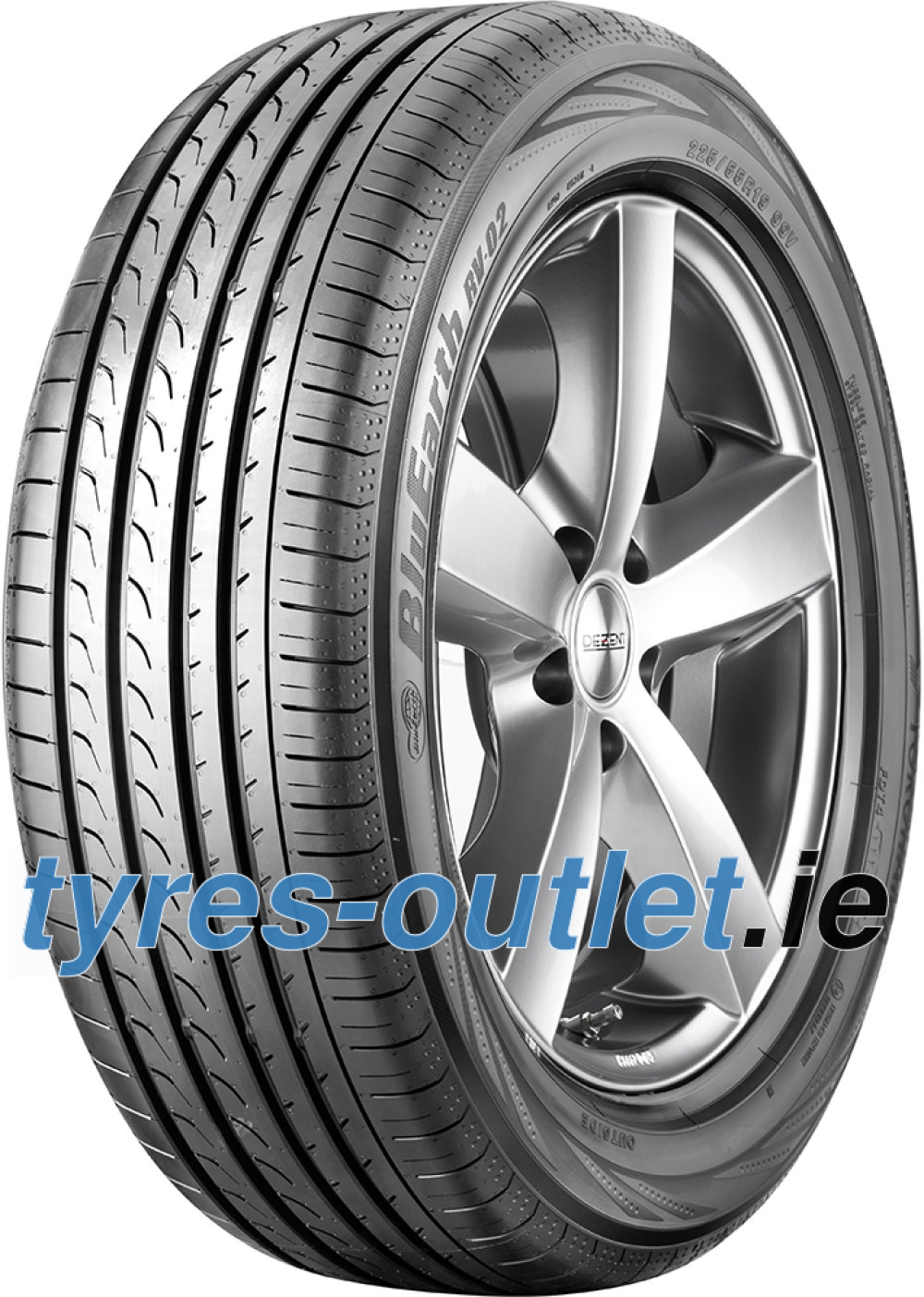 Yokohama BluEarth (RV-02) 225/55 R17 97W BluEarth, RPB - www.tyres 