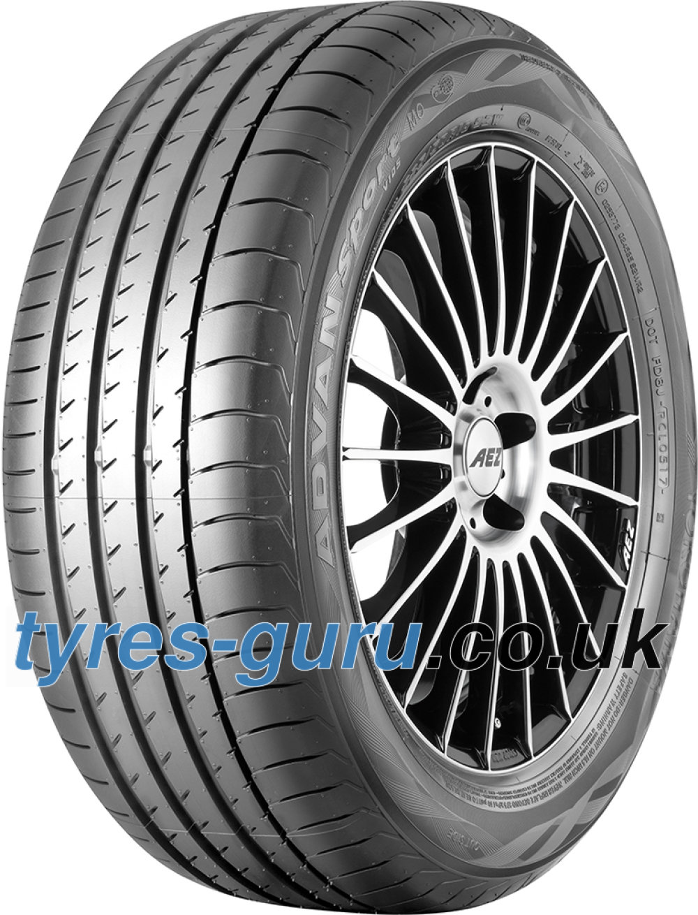 Pneumatico Yokohama 225/40 R18 92W XL, RPB, Subaru, Advan Sport V105F