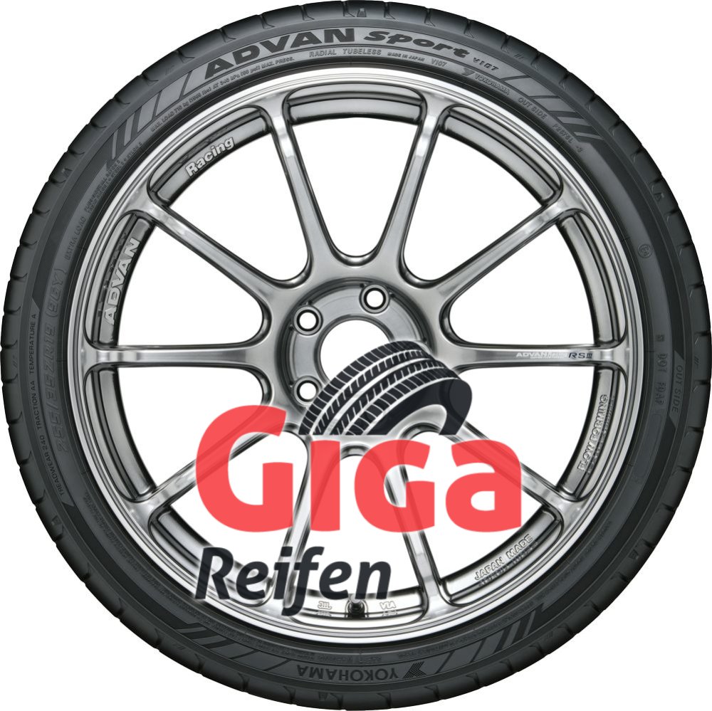Yokohama Advan Sport (V107) 245/45 ZR19 (102Y) Xl Rpb