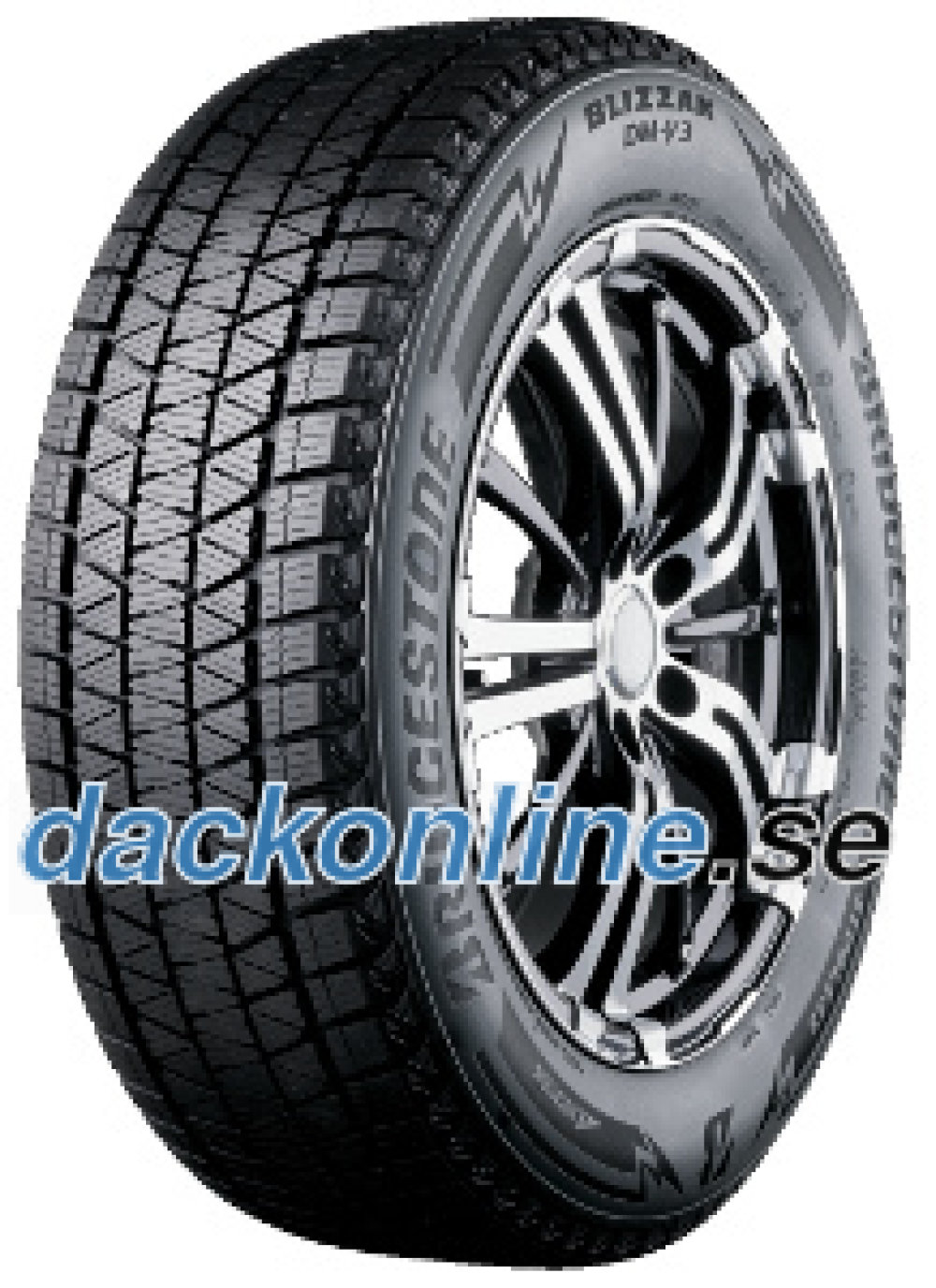 Bridgestone Blizzak DM V3 215/60 R17 100S XL EVc, Nordiska vinterdäck @