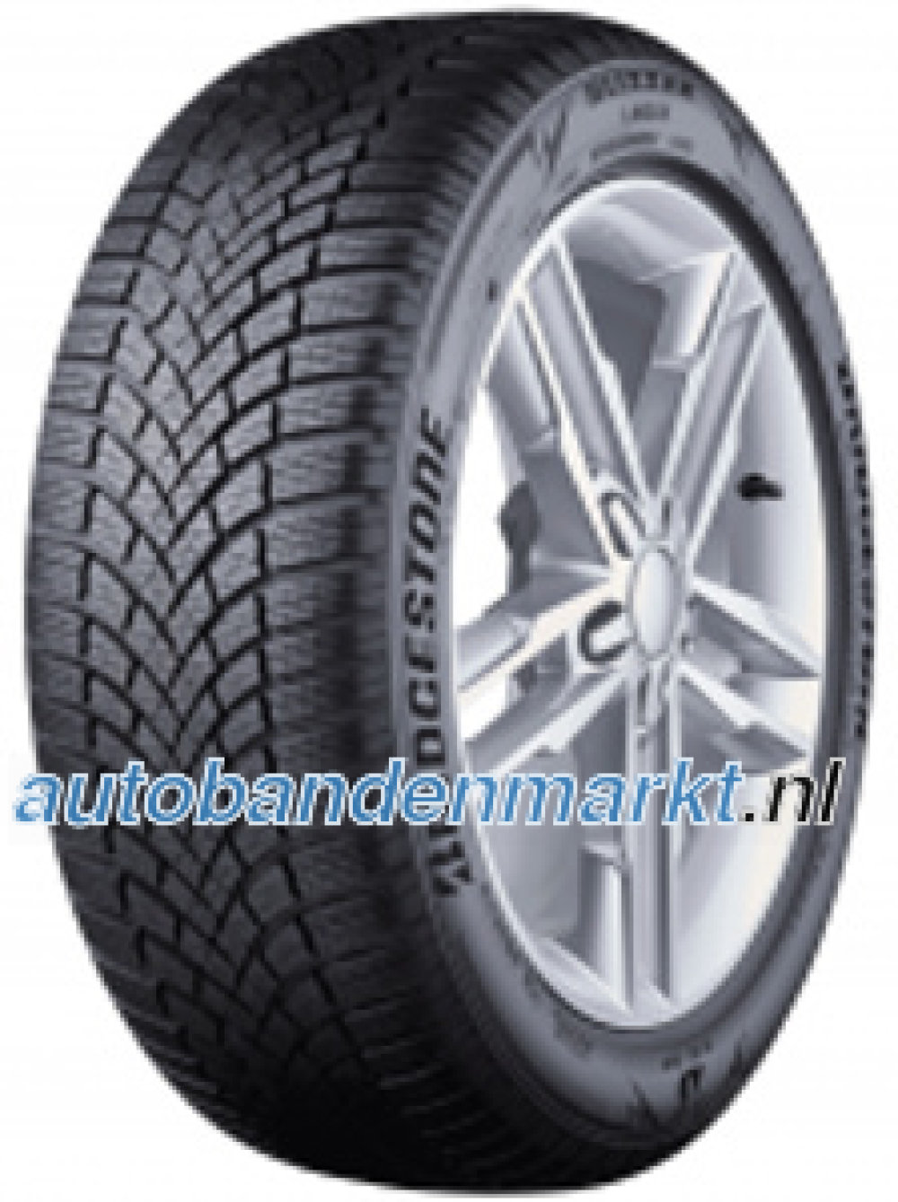 Afbeelding van Bridgestone Blizzak LM 005 RFT ( 265/40 R21 105H XL B-Silent, EVc, MOE-S, met velgrandbescherming (MFS), runflat )