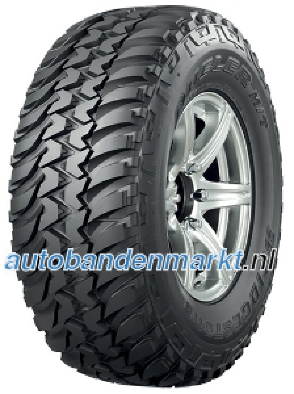 Afbeelding van Bridgestone Dueler M/T 674 ( LT245/75 R16 120/116Q 10PR, POR )