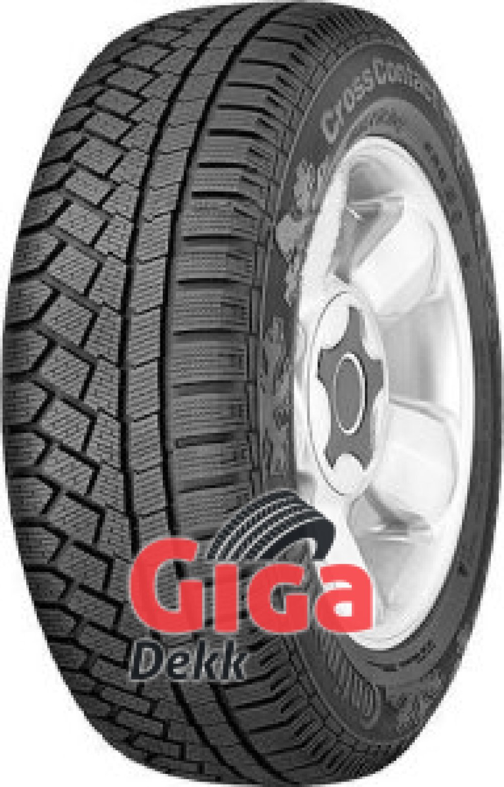 Continental ContiCrossContact Viking ( 265/60 R18 114Q XL Nordiske vinterdekk ) Continental ContiCrossContact Viking ( 265/60 R18 114Q XL Nordiske vinterdekk )