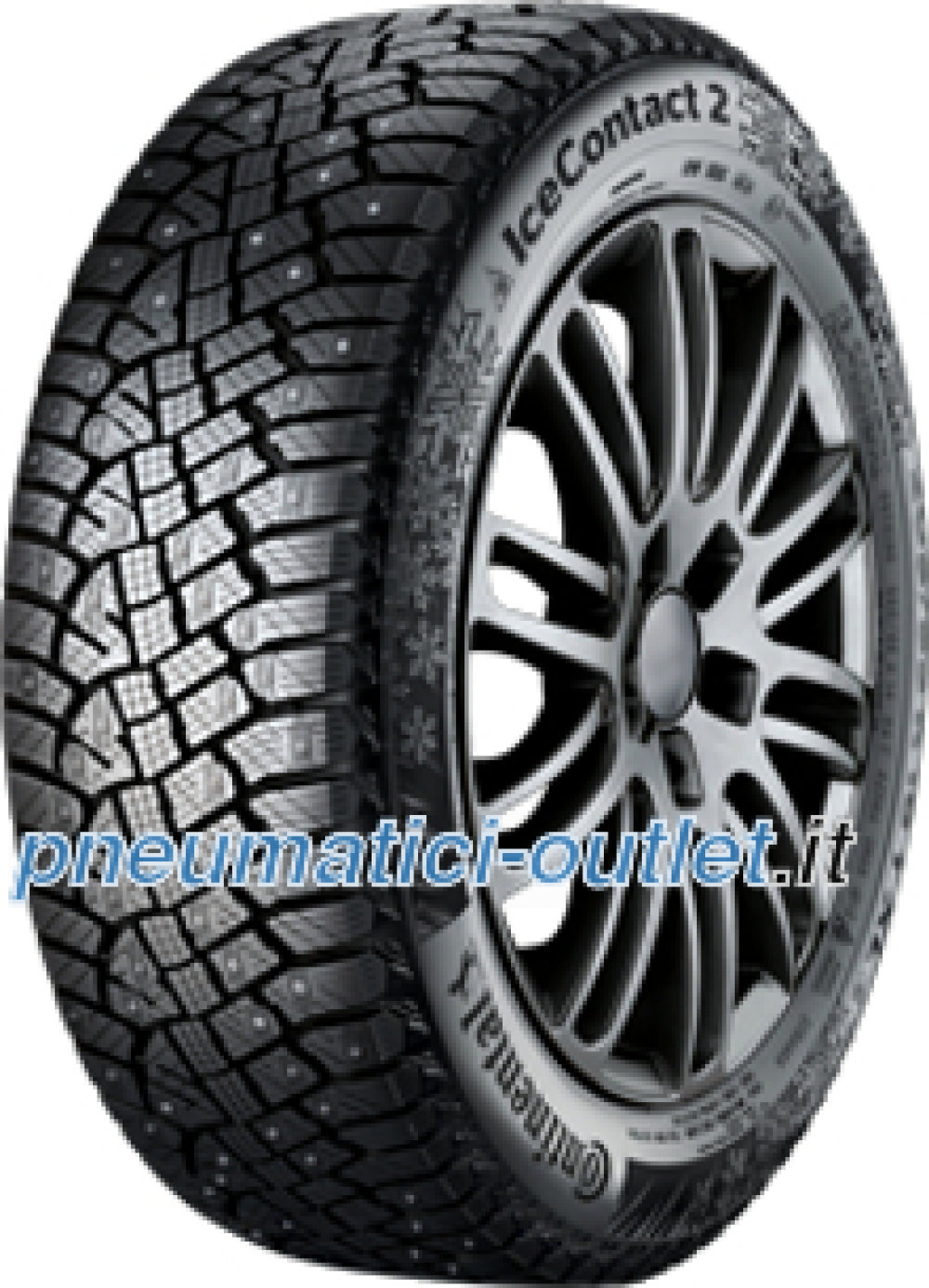Continental IceContact 2 ( 225/60 R16 102T XL , pneumatico chiodato ) Continental IceContact 2 ( 225/60 R16 102T XL , pneumatico chiodato )