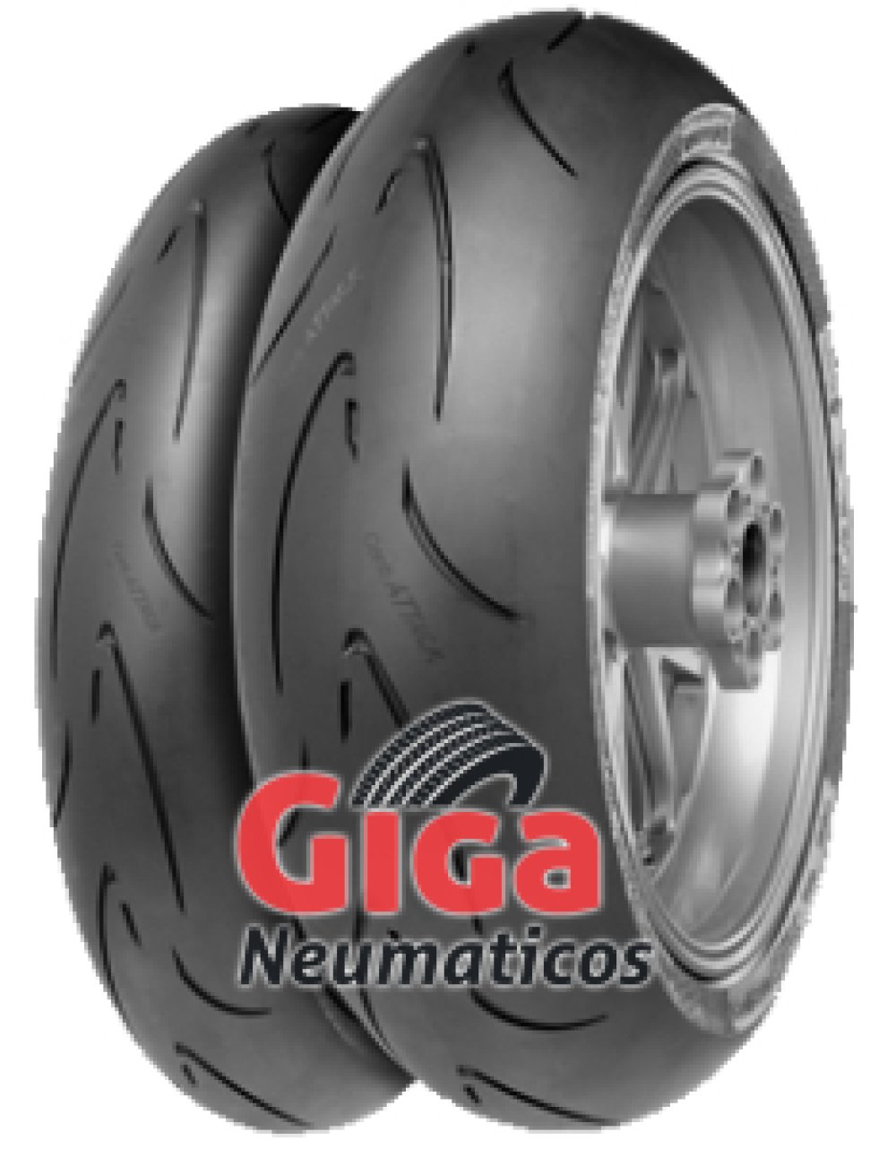 Continental ContiRaceAttack Comp. ( 190/55 ZR17 TL 75W Rueda trasera, M/C, Mischung SOFT ) Continental ContiRaceAttack Comp. ( 190/55 ZR17 TL 75W Rueda trasera, M/C, Mischung SOFT )