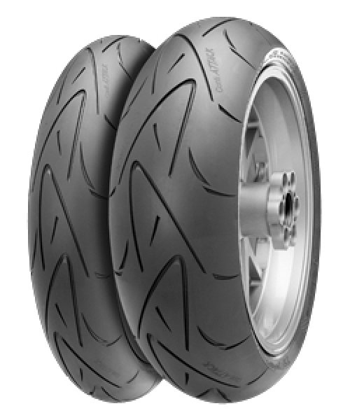 Continental ContiSportAttack ( 120/70 ZR17 TL (58W) M/C, Voorwiel )