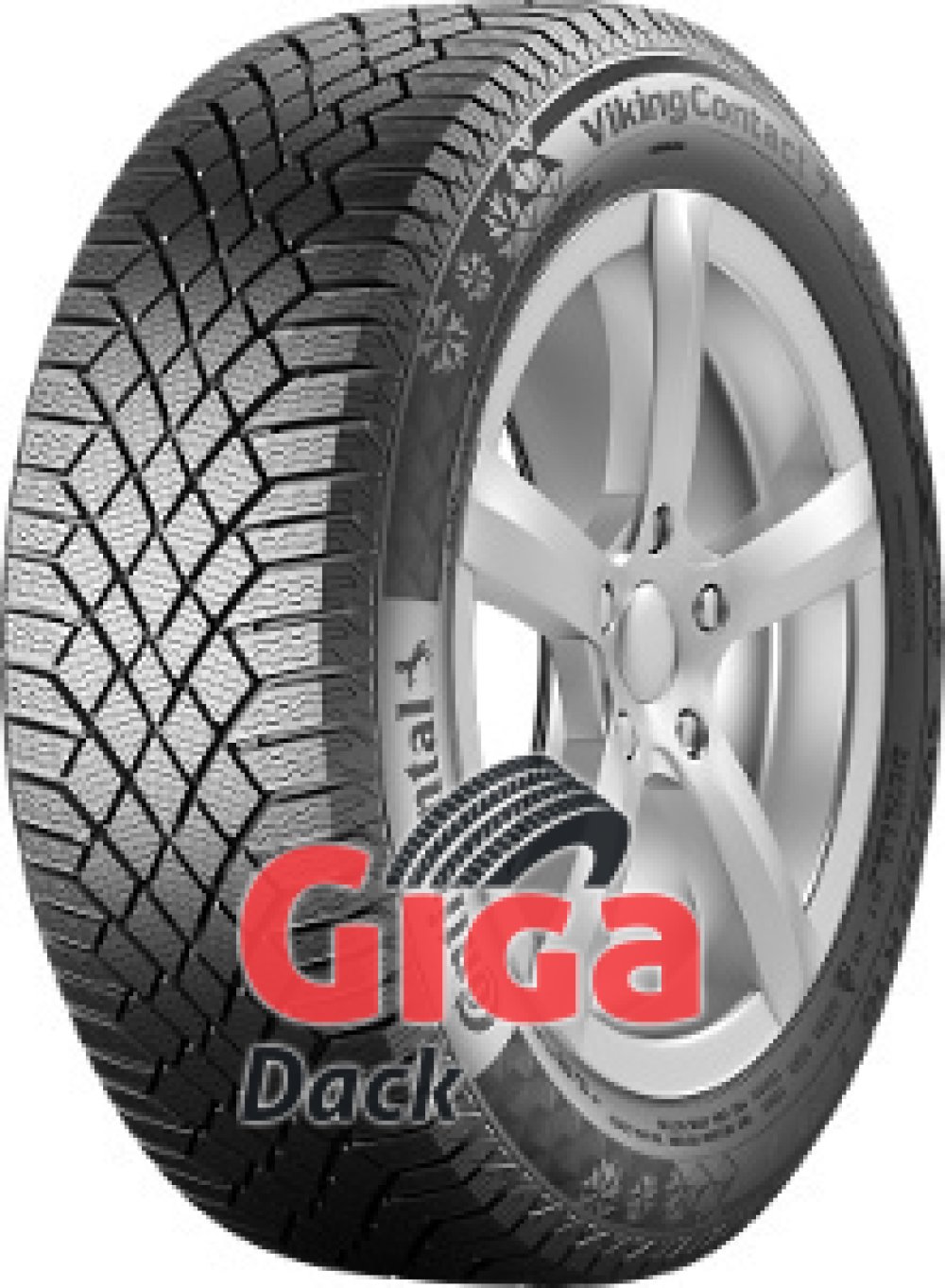 Continental Viking Contact 7 ( 235/50 R17 100T XL , Nordiska vinterdäck, med fälgskydd ) Continental Viking Contact 7 ( 235/50 R17 100T XL , Nordiska vinterdäck, med fälgskydd )