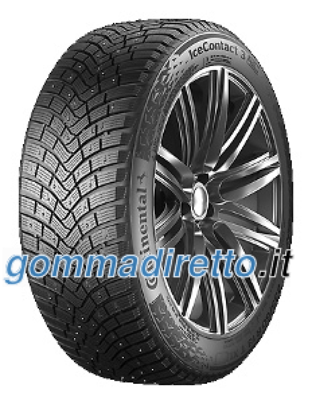 Image of Continental IceContact 3 SSR ( 255/50 R19 107T XL, pneumatico chiodato, runflat )