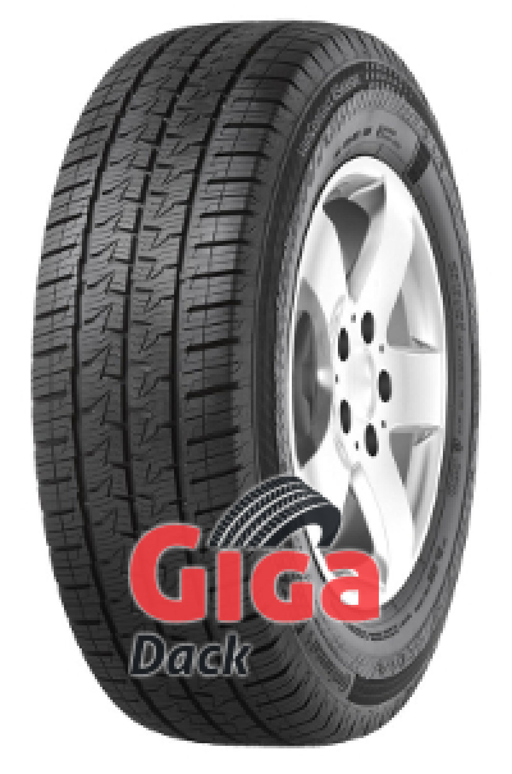 Continental VanContact 4Season ( 215/65 R16C 109/107T 8PR Dubbel märkning 106T ) Continental VanContact 4Season ( 215/65 R16C 109/107T 8PR Dubbel märkning 106T )