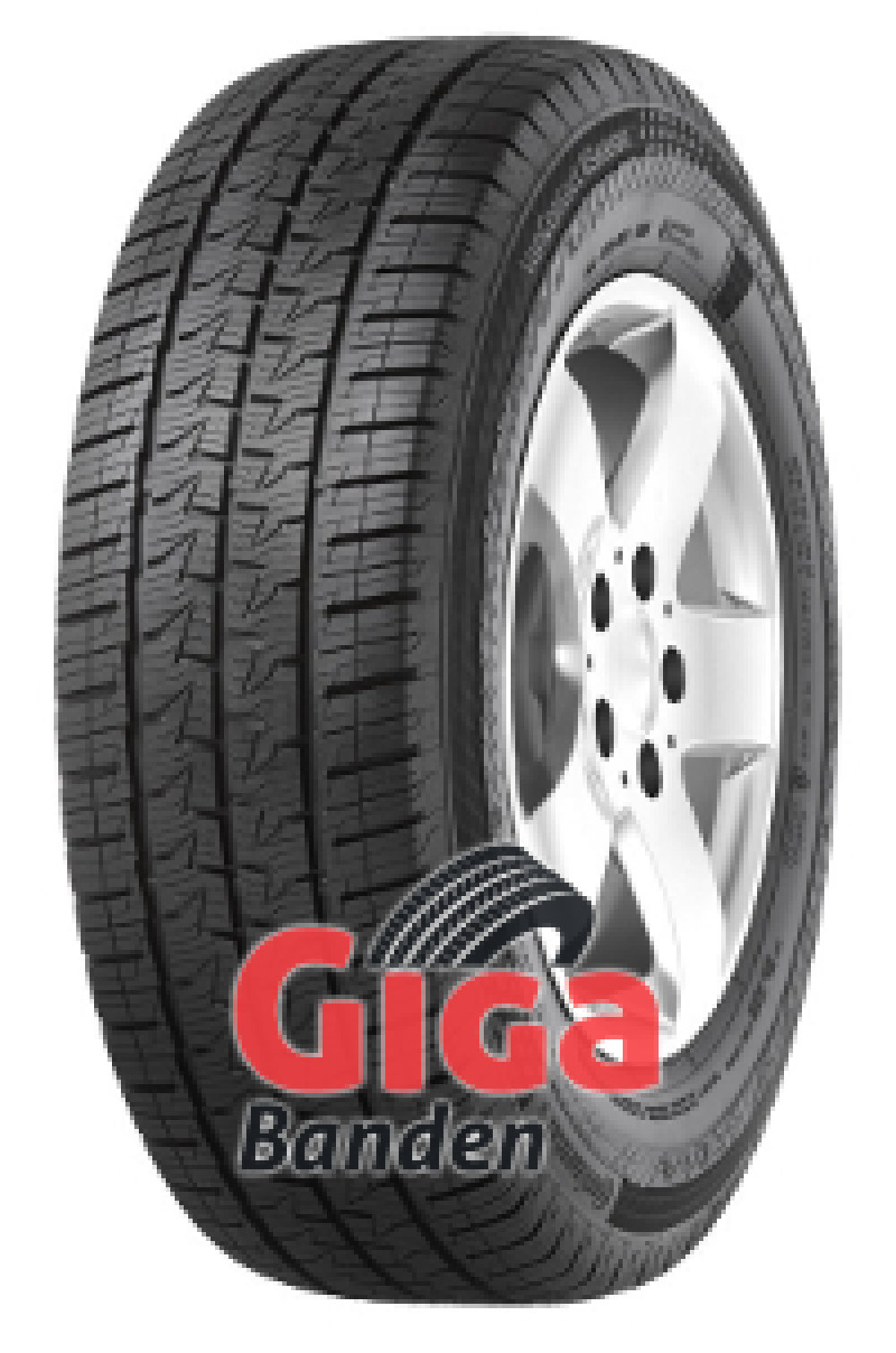 Continental VanContact 4Season ( 215/65 R16C 109/107T 8PR Dubbel merk 106T ) Continental VanContact 4Season ( 215/65 R16C 109/107T 8PR Dubbel merk 106T )