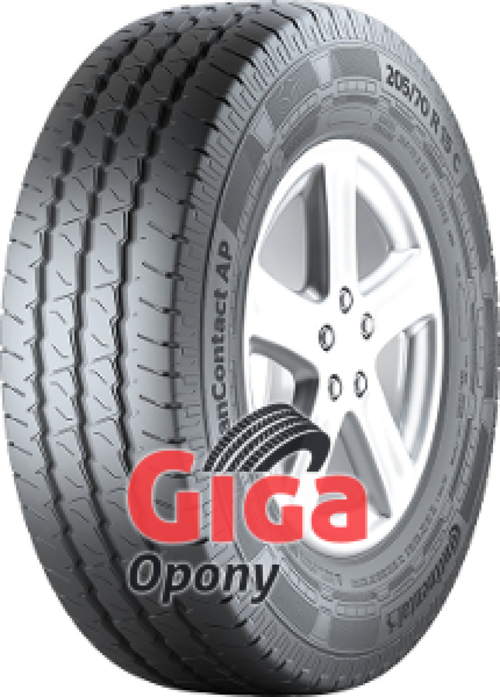 Continental VanContact AP ( 215 R14C 112/110P 8PR ) Continental VanContact AP ( 215 R14C 112/110P 8PR )