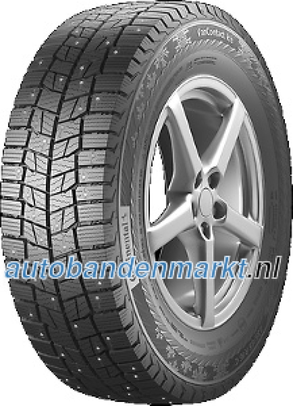 Afbeelding van Continental VanContact Ice ( 225/75 R16C 121/120N Dubbel merk 118R, met spikes )
