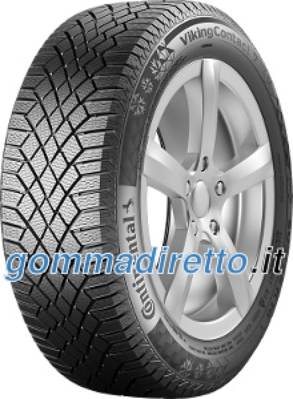 Image of Continental Viking Contact 7 SSR ( 225/55 R17 97T, Nordic compound, runflat )