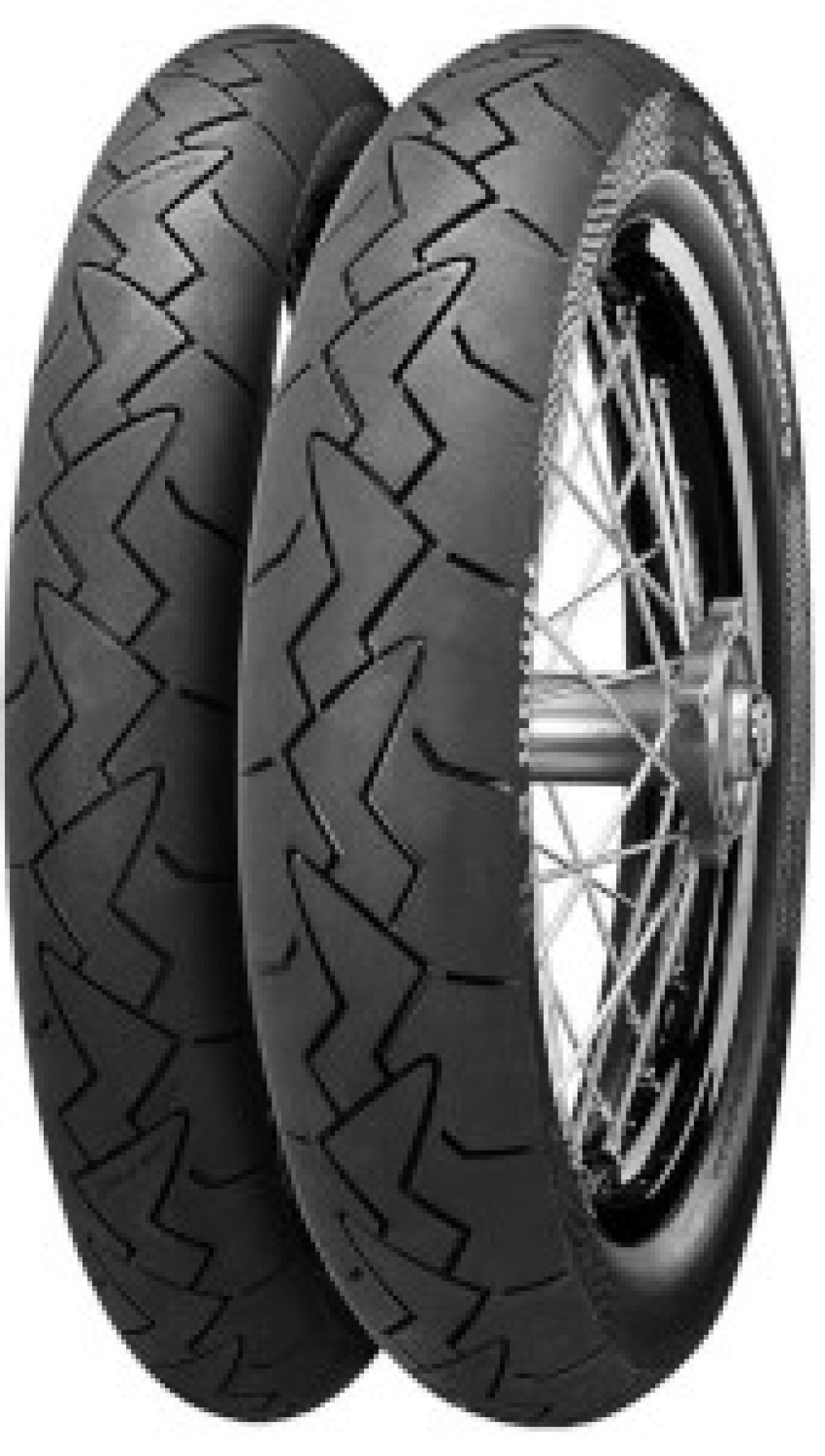 ContiClassicAttack ( 100/90 R19 TL 57V M/C, forhjul )