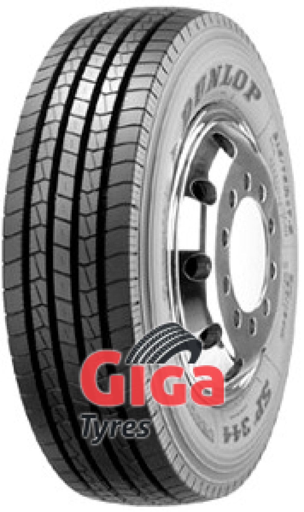Dunlop SP 344 ( 215/75 R17.5 126/124M 12PR ) Dunlop SP 344 ( 215/75 R17.5 126/124M 12PR )