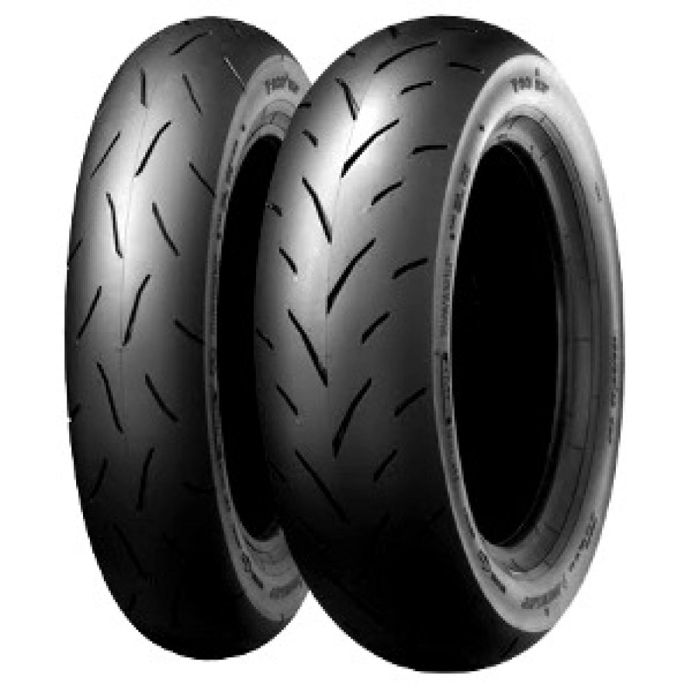 TT 93 GP ( 3.50-10 TL 51J forhjul, bakhjul, M/C )