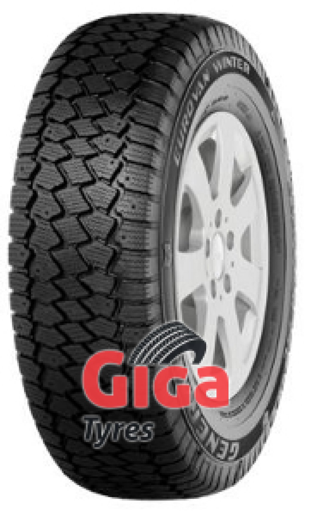 General Euro Van Winter ( 195/65 R16C 104/102T 8PR , studdable ) General Euro Van Winter ( 195/65 R16C 104/102T 8PR , studdable )