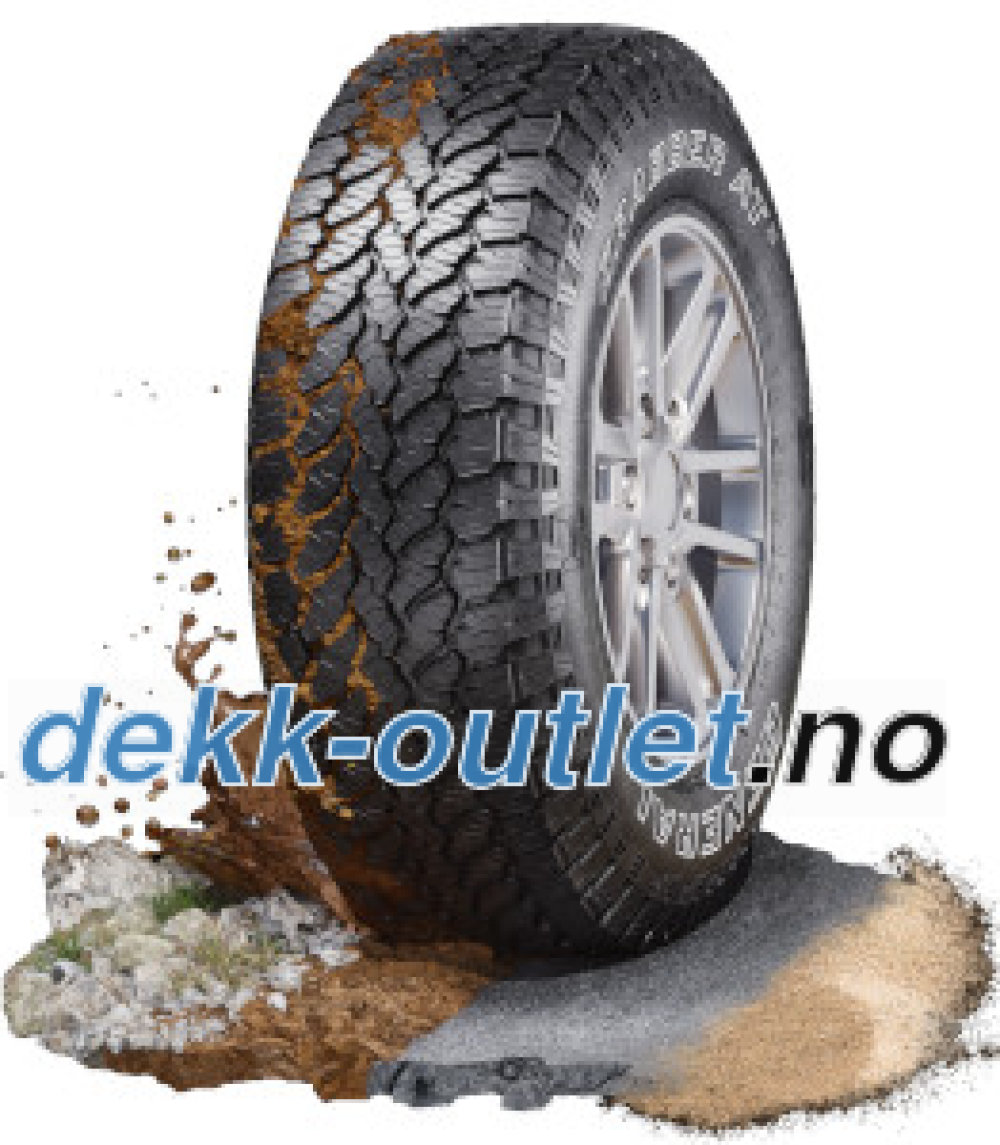 General GRABBER AT3 ( 225/70 R15 100T , med felgkant ) General GRABBER AT3 ( 225/70 R15 100T , med felgkant )