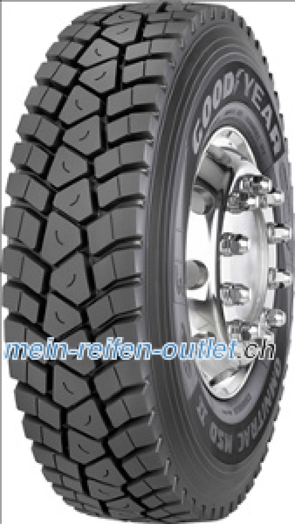 Goodyear Omnitrac MSD II ( 295/80 R22.5 152/148K 16PR , M+S Kennung ) Goodyear Omnitrac MSD II ( 295/80 R22.5 152/148K 16PR , M+S Kennung )