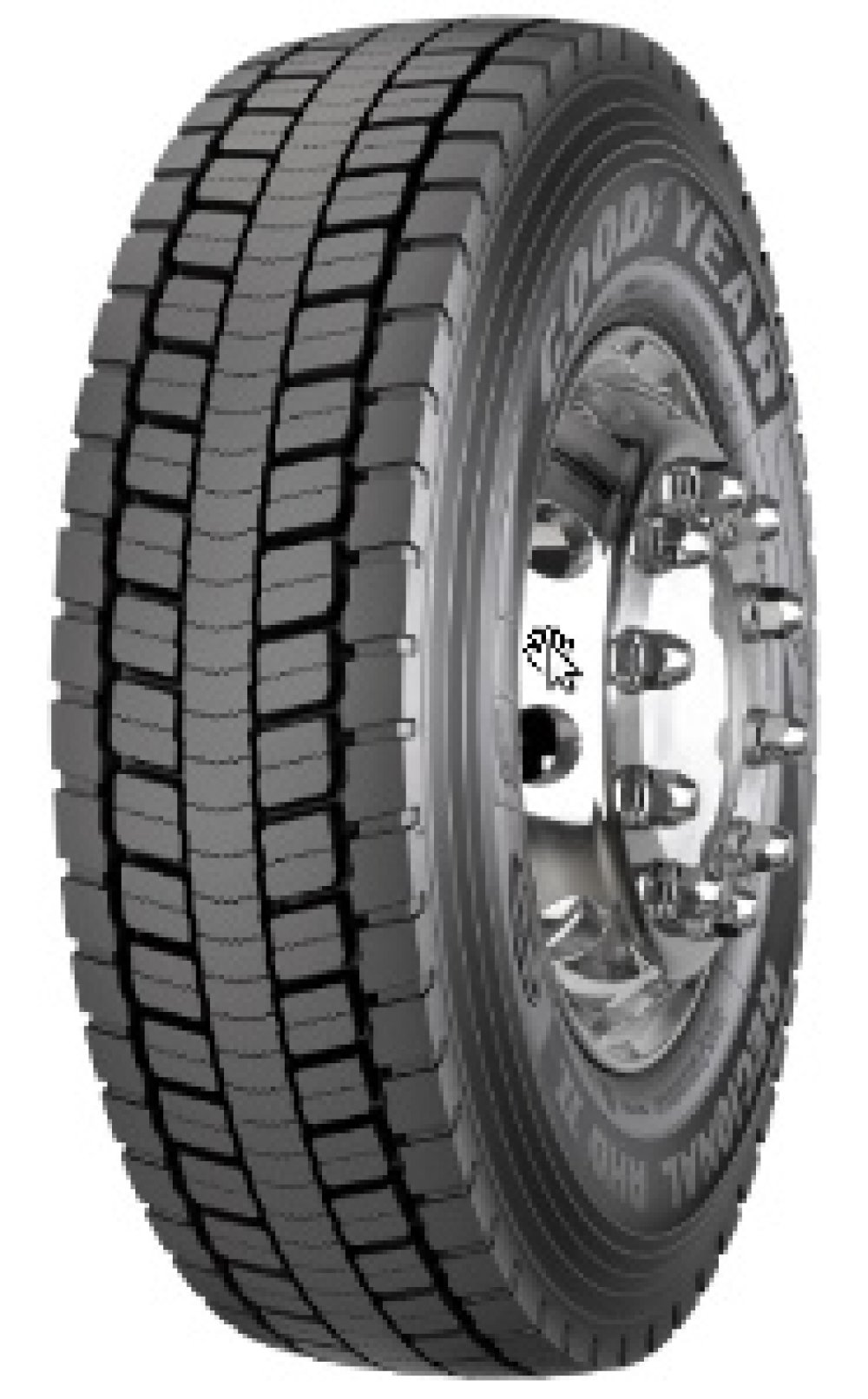 Goodyear Regional RHD II ( 295/60 R22.5 150/147K 16PR Dubbel märkning 149/146L )