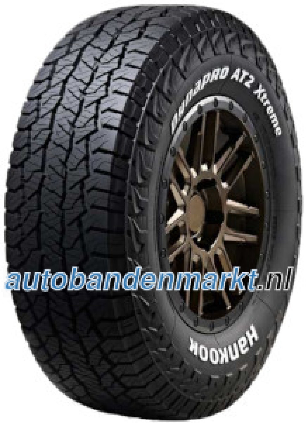 Afbeelding van Hankook Dynapro AT2 Xtreme RF12 ( LT245/70 R16 106/103Q 6PR, met velgrandbescherming (MFS) SBL )
