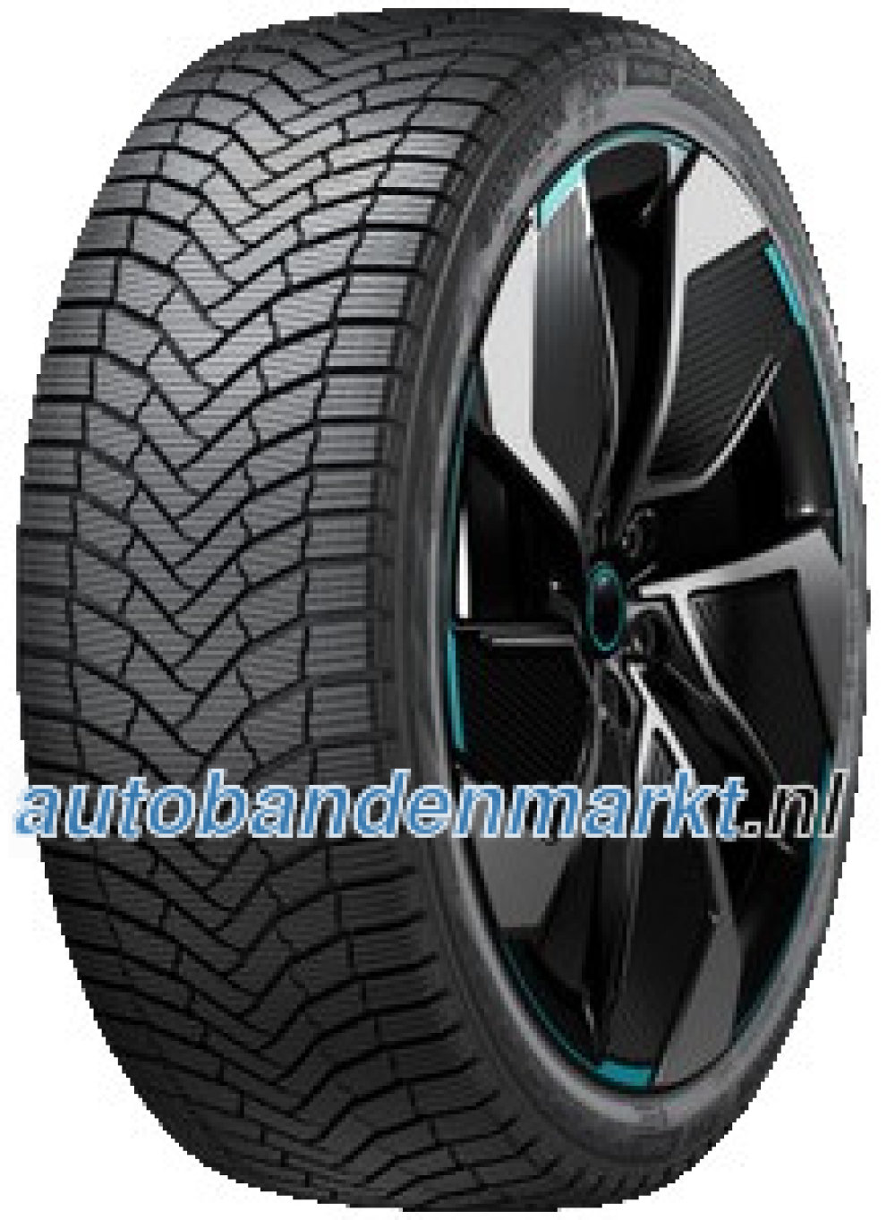 Afbeelding van Hankook iON Nordic IW41 ( 215/50 R19 97H XL 4PR EV, Nordic compound, SoundAbsorber, met velgrandbescherming (MFS) SBL )