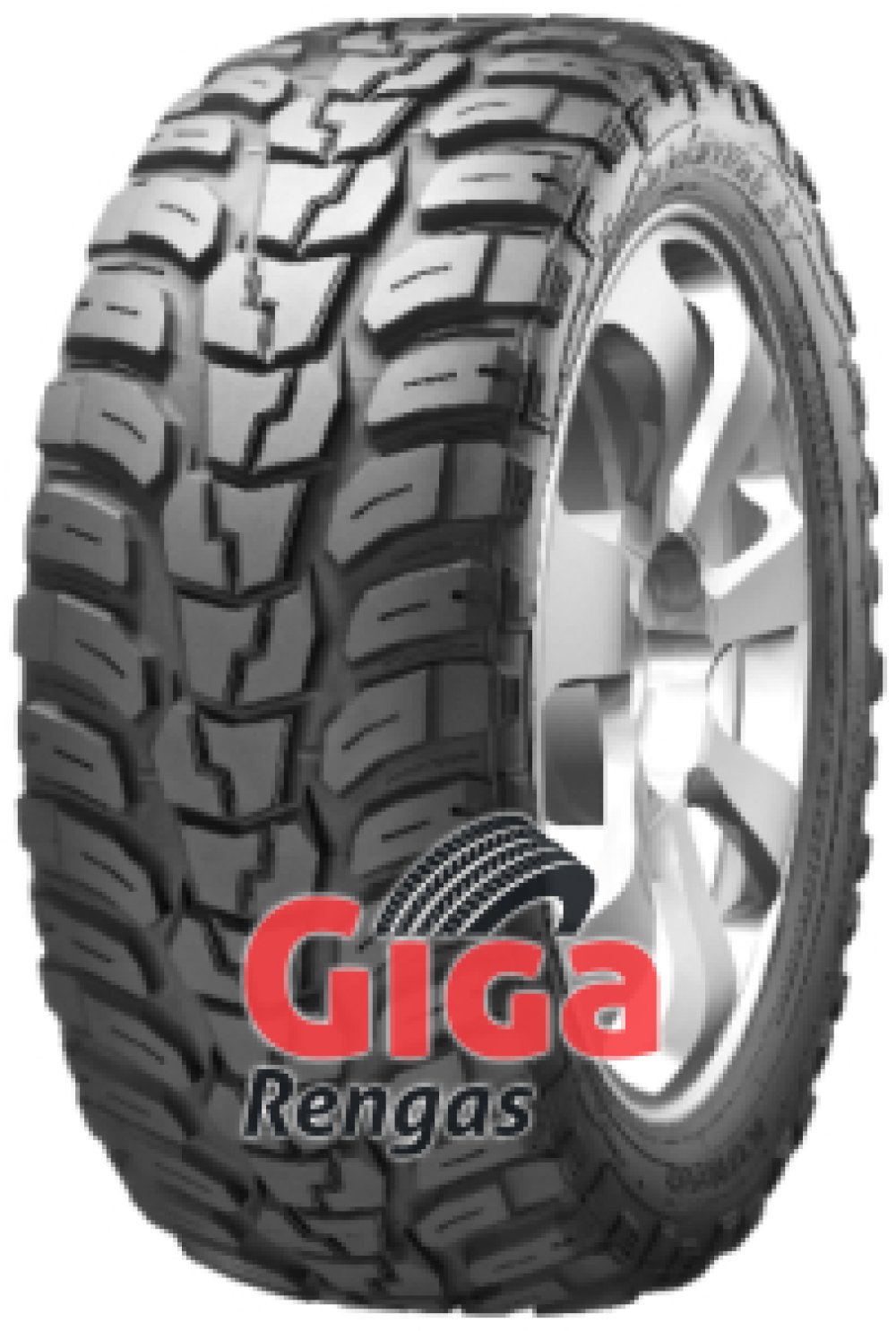 Kumho Road Venture MT KL71 ( LT265/75 R16 119/116Q 8PR , vanteen suojalistalla (FSL) ) Kumho Road Venture MT KL71 ( LT265/75 R16 119/116Q 8PR , vanteen suojalistalla (FSL) )