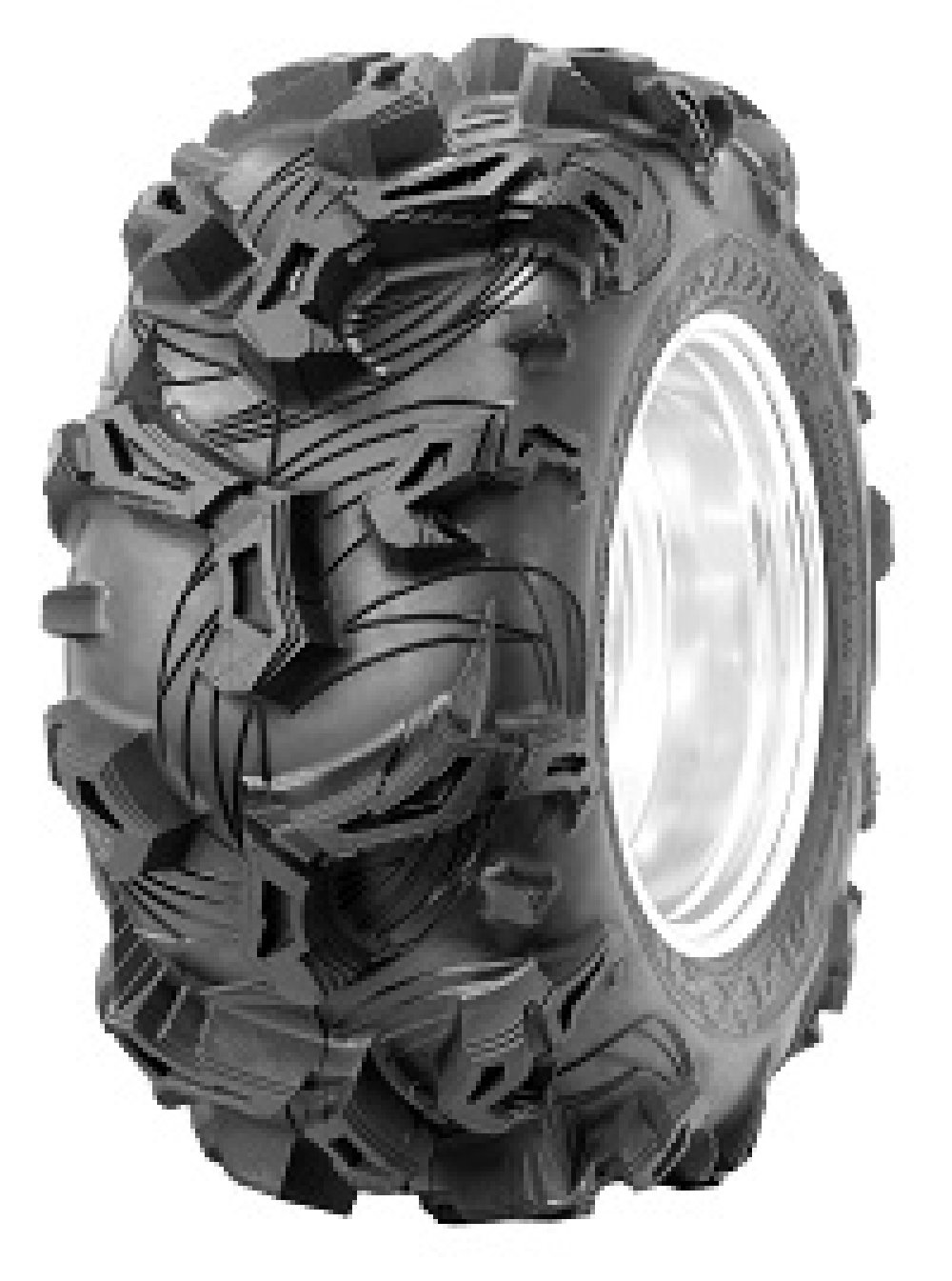 M-60 Maxxzilla ( 27x9.00-12 TL 69F NHS, forhjul )