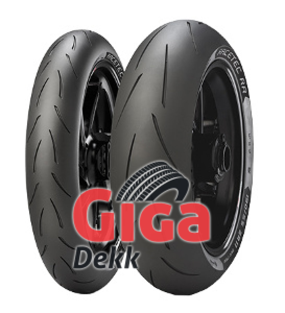 Metzeler Racetec RR ( 180/55 ZR17 TL (73W) bakhjul, M/C, Mischung K3 ) Metzeler Racetec RR ( 180/55 ZR17 TL (73W) bakhjul, M/C, Mischung K3 )