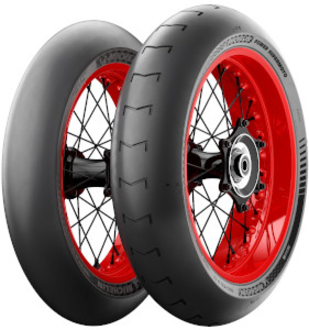 Power Supermoto ( 160/60 R17 TL bakhjul, Gummiblanding medium )